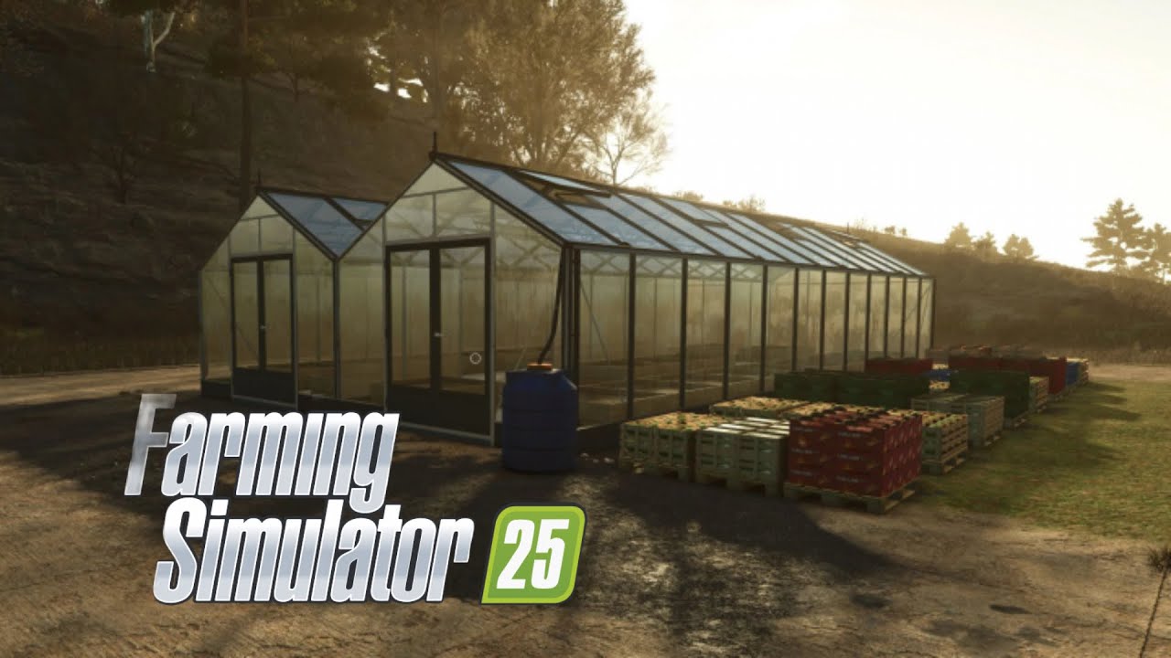 FARMING SIMULATOR 25 BUILD GREEN HOUSE #2