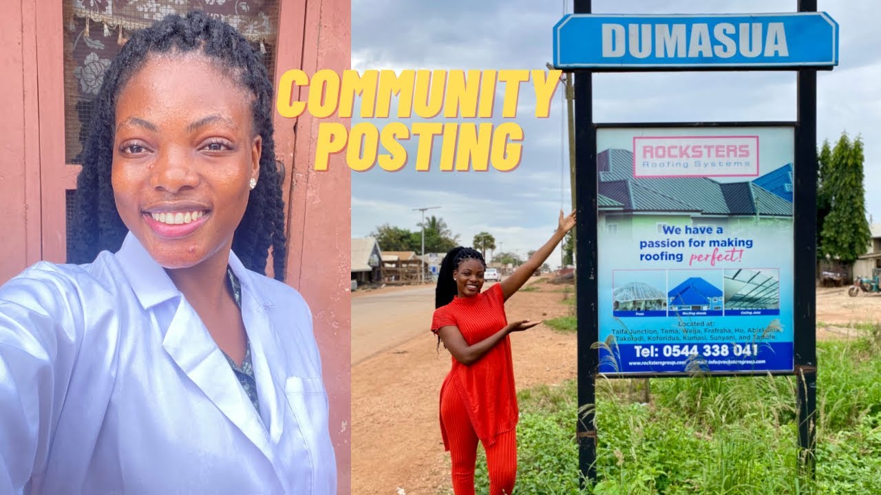 I WAS POSTED IN THE VILLAGE FOR MY COMMUNITY SERVICE (COBES) WHILE IN MEDICAL SCHOOL IN GHANA