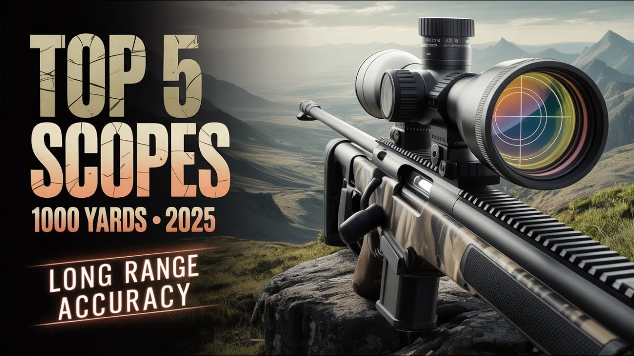 Top 5 Best Long Range Rifle Scopes 1000 Yards 2025
