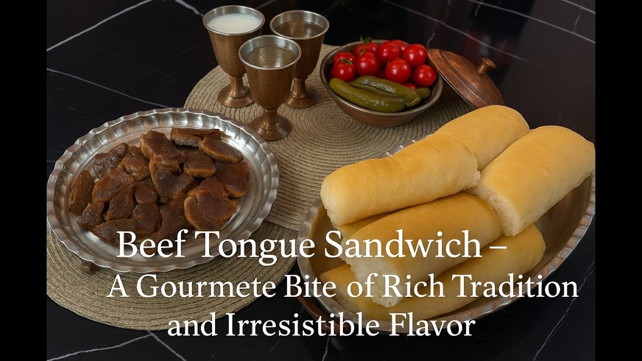 Insanely Tender Beef Tongue Sandwich Recipe | You Won’t Believe This is Homemade!