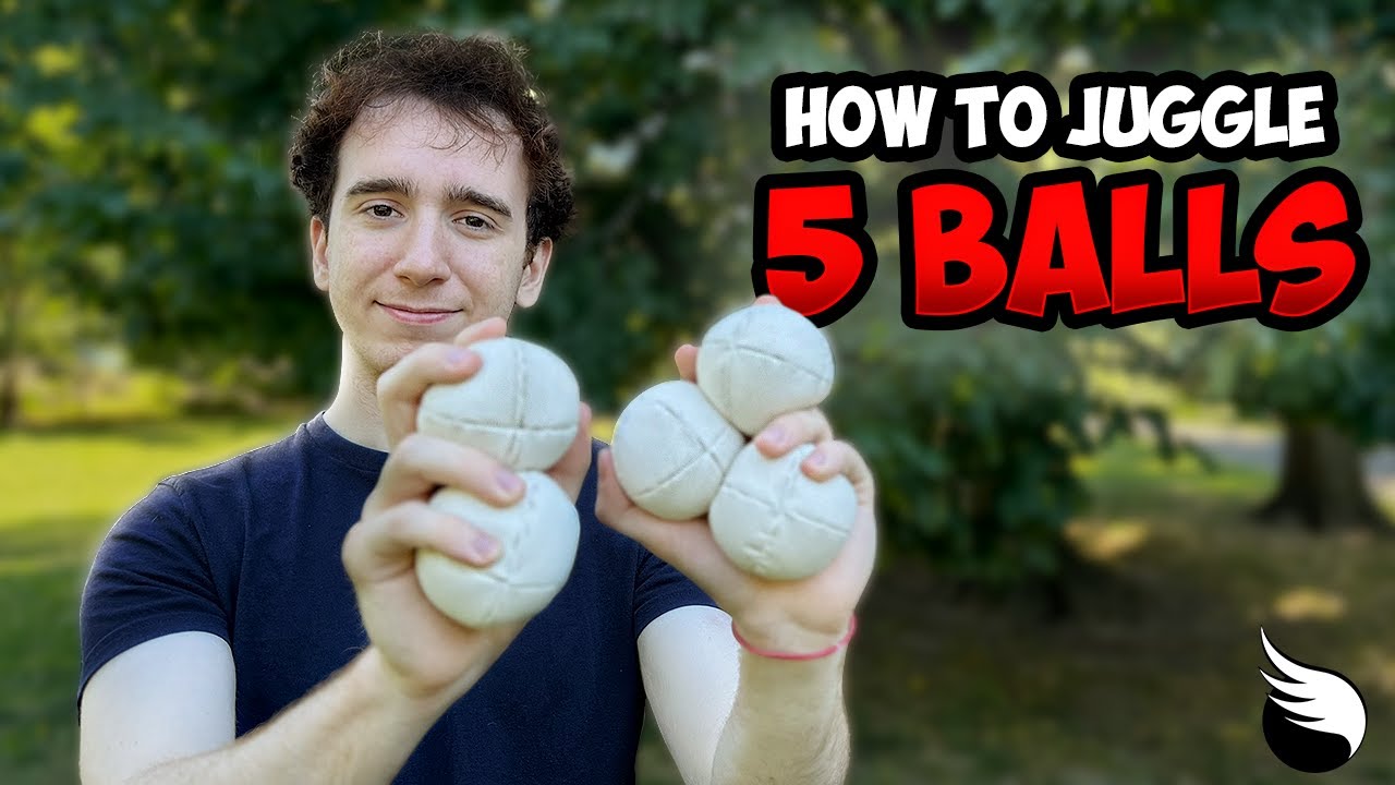 The BEST 5 Ball Juggling Tutorial