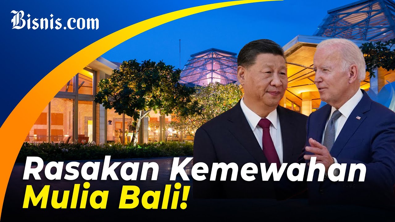 Mewahnya The Mulia Bali, Tempat Pertemuan Joe Biden dan Xi Jinping