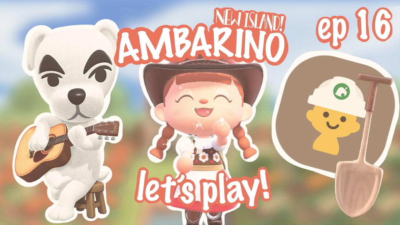 KK ЗДЕСЬ, И ТЕРРАФОРМИРОВАНИЕ ОТКРЫТО! 🎸 НОВЫЙ ОСТРОВ, ЭПИЗОД 16 | Animal Crossing New Horizons