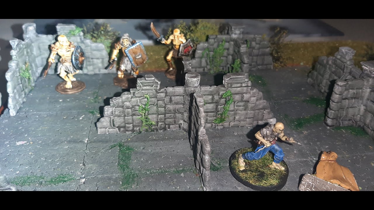 Técnica del lavado negro y sepia para figuras