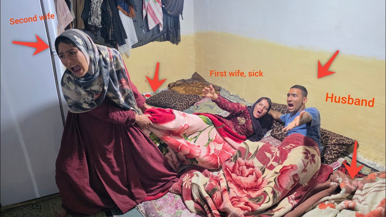 Anger and jealousy: the Second Lady regarding the First Lady sleeping next to the husband.....