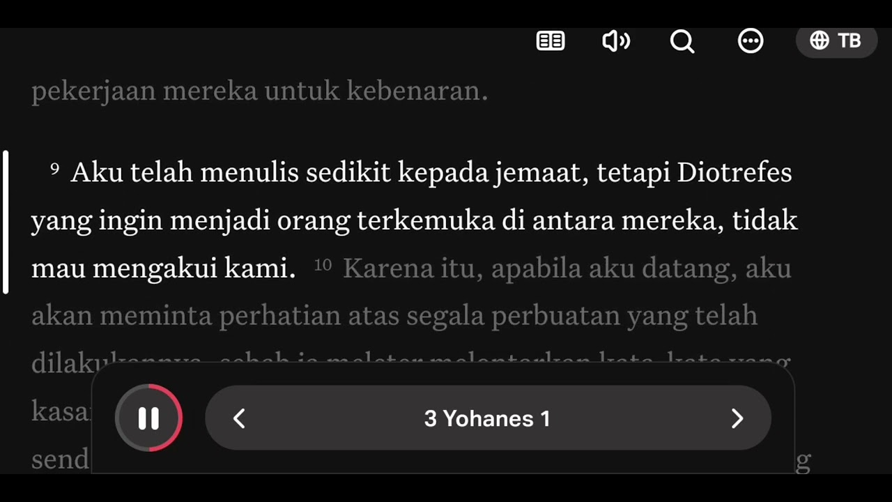 Pembacaan Alkitab Harian [hari ke 389] @GBIOikosBogor 