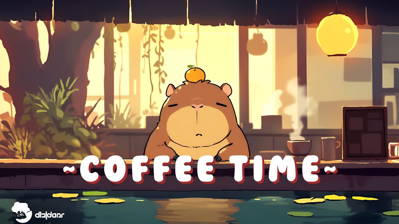 Capybara Music Channel - Study & Chill Music Mix ~ Calm Energy ~ 🎵 💫