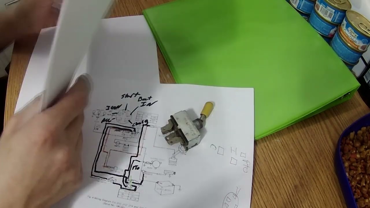 wiring a Kohler command CH18s engine in a John Deere 317 garden tractor Pt.1