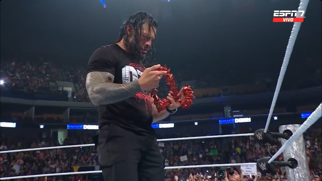 Roman Reigns destruye The Bloodline - WWE SmackDown 9 de Agosto 2024 Español