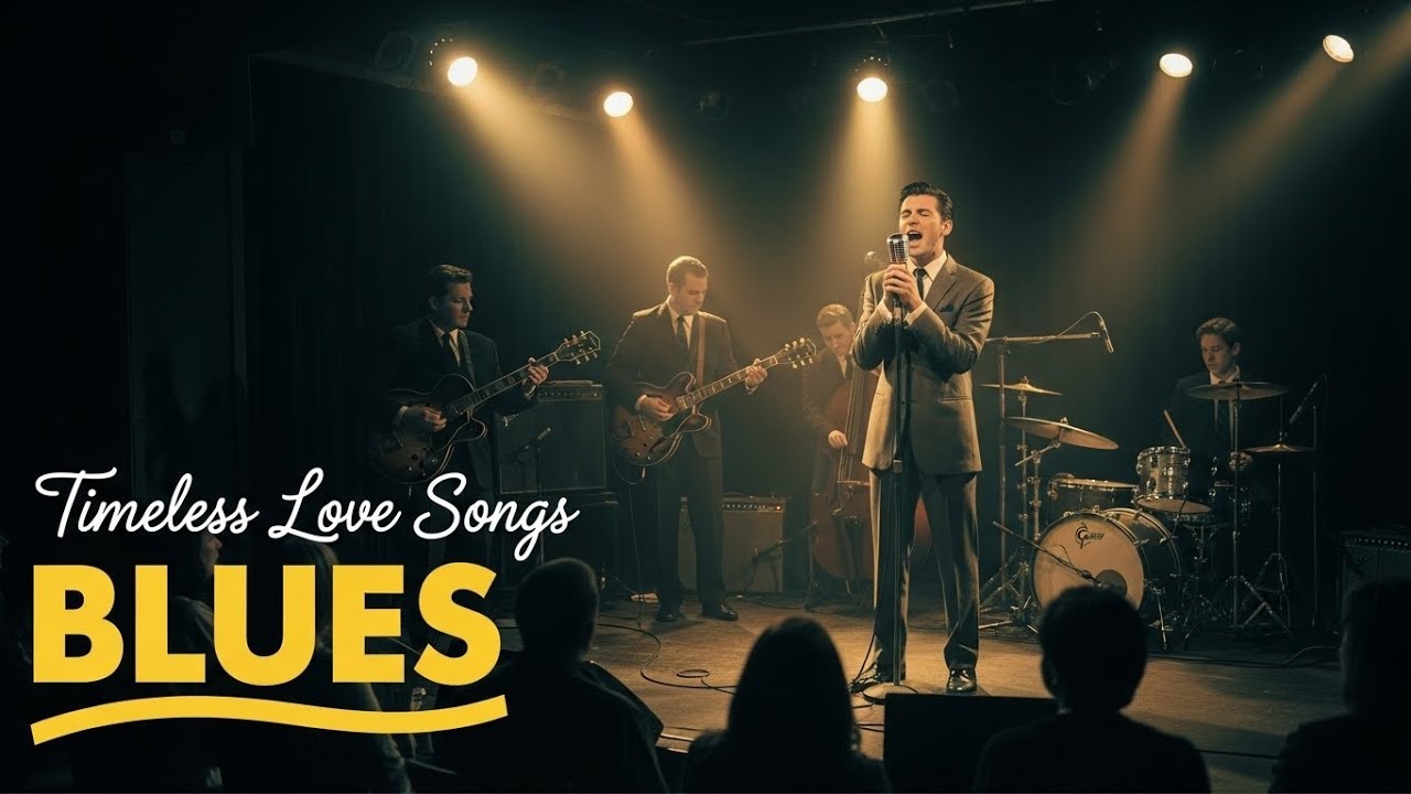 Retro Soul Blues Nights | Timeless Love Songs