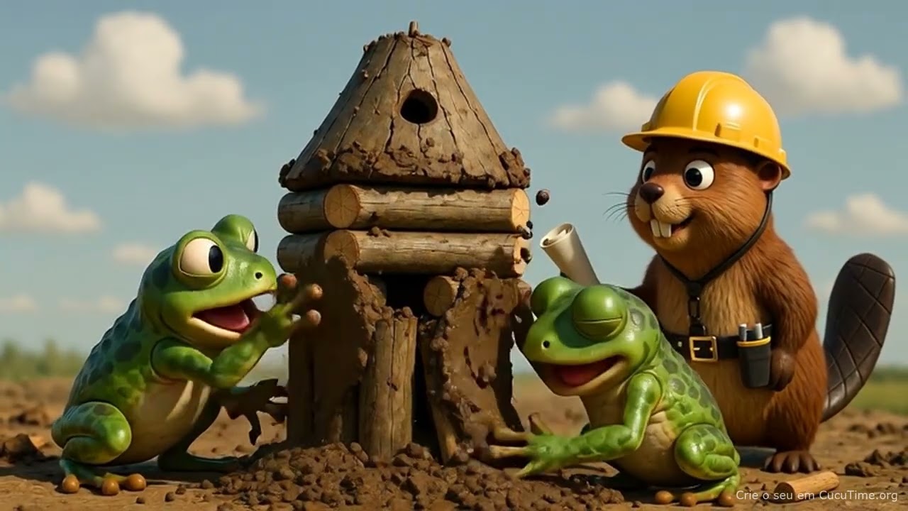 O Castor Arquiteto e seu Super Prédio