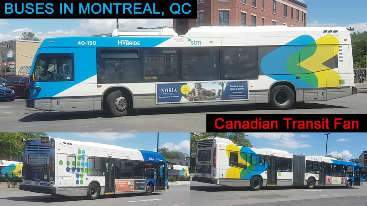 Buses in Montréal, QC (Volume 1)
