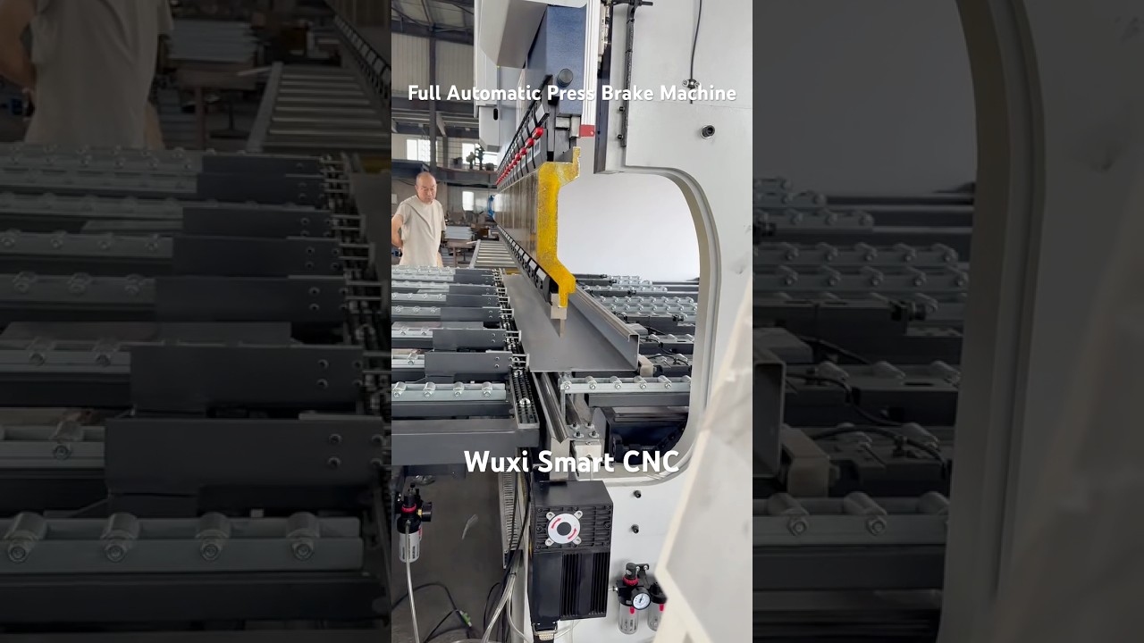 Fully automatic Press Brake Bending for Heavy duty cable Tray #fabrication #machine #steelfab