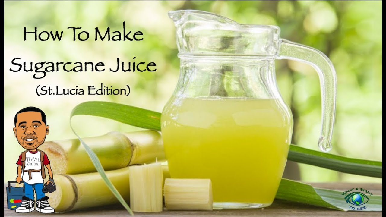 How Natural Sugar Cane Juice Is Made