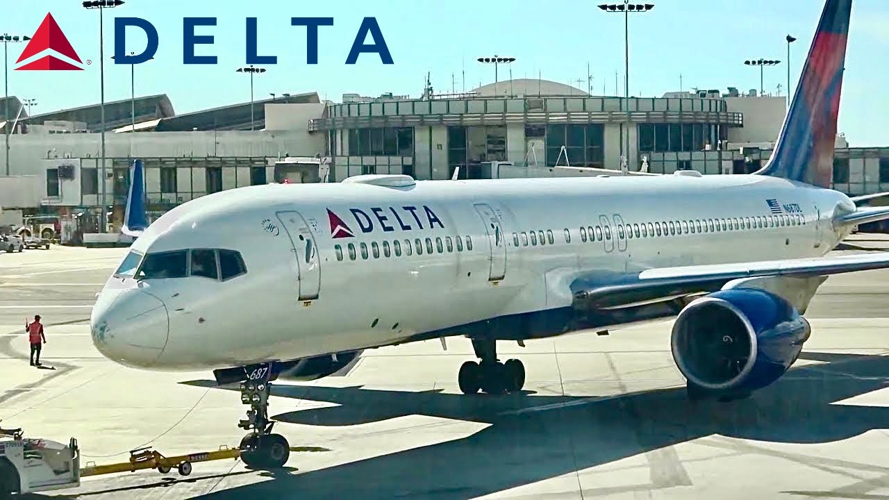 🇺🇸 Los Angeles LAX - Honolulu HNL 🇺🇸Delta Boeing 757 , O'ahu Hawaii [FLIGHT REPORT)