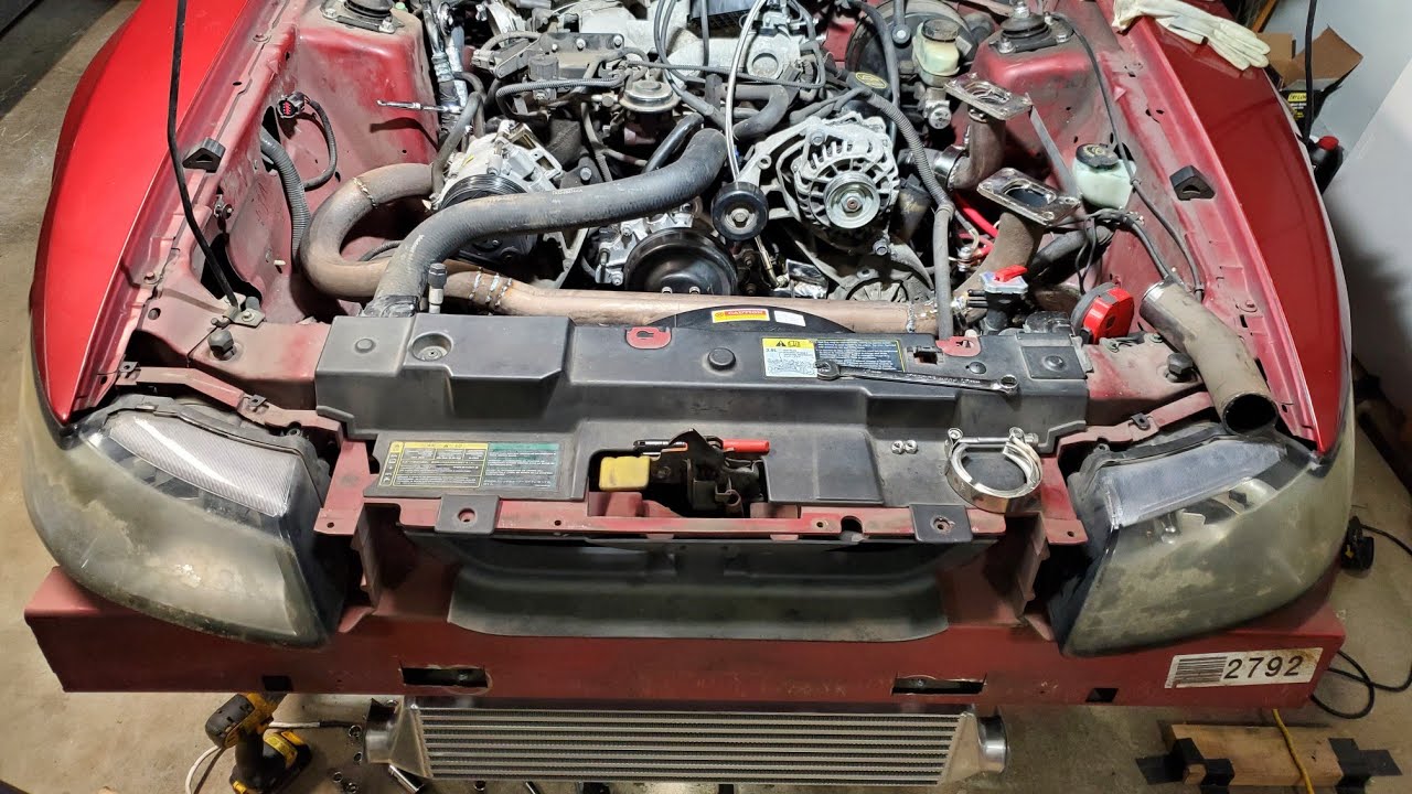 Twin Turbo V6 Mustang Ep.3 Oil feed/Intercooler