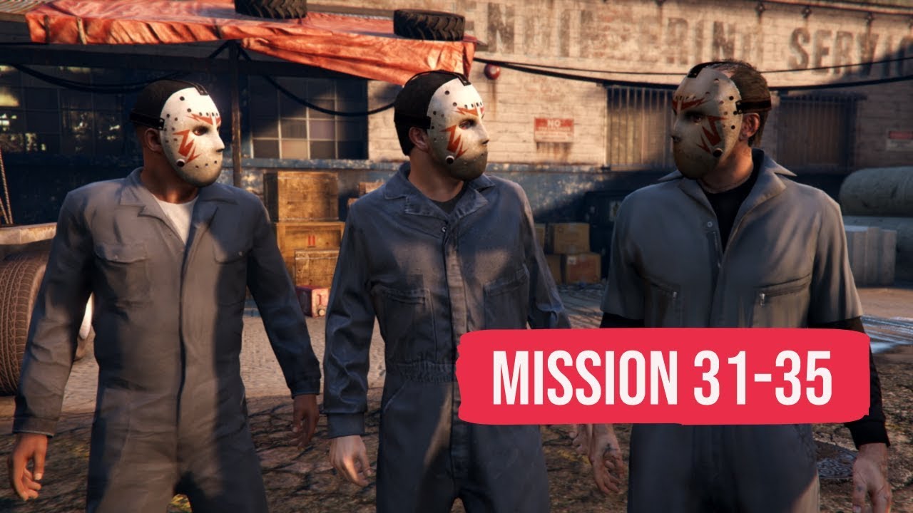 Grand Theft Auto V - Mission 31-35: Blitz Play [PS4 Pro]