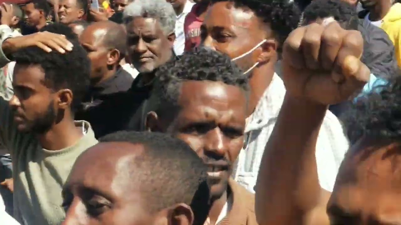 ህዝቢ መቀለ ኣኬባ ረጊፆም ንዝወፁ ጀነራላት ኣብ ሮማናት ኣደባባይ እንተመስግኖም 