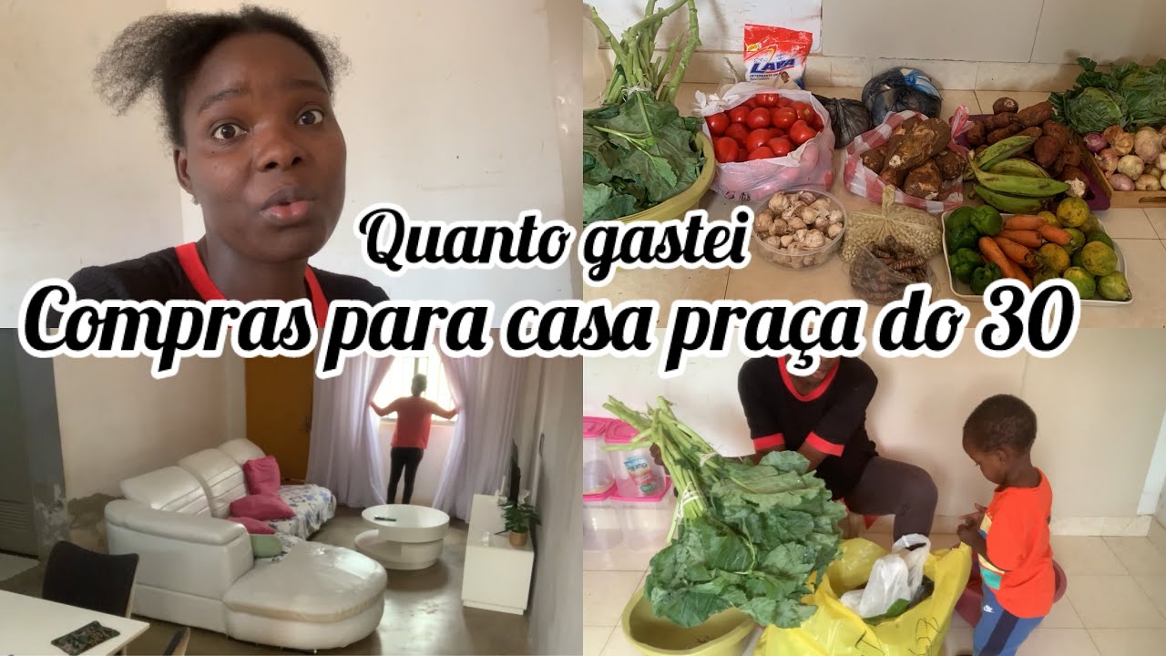 Fui às COMPRAS com pouco dinheiro+ dicas para compras vale a pena ir em praça grande? Elsa Alberto