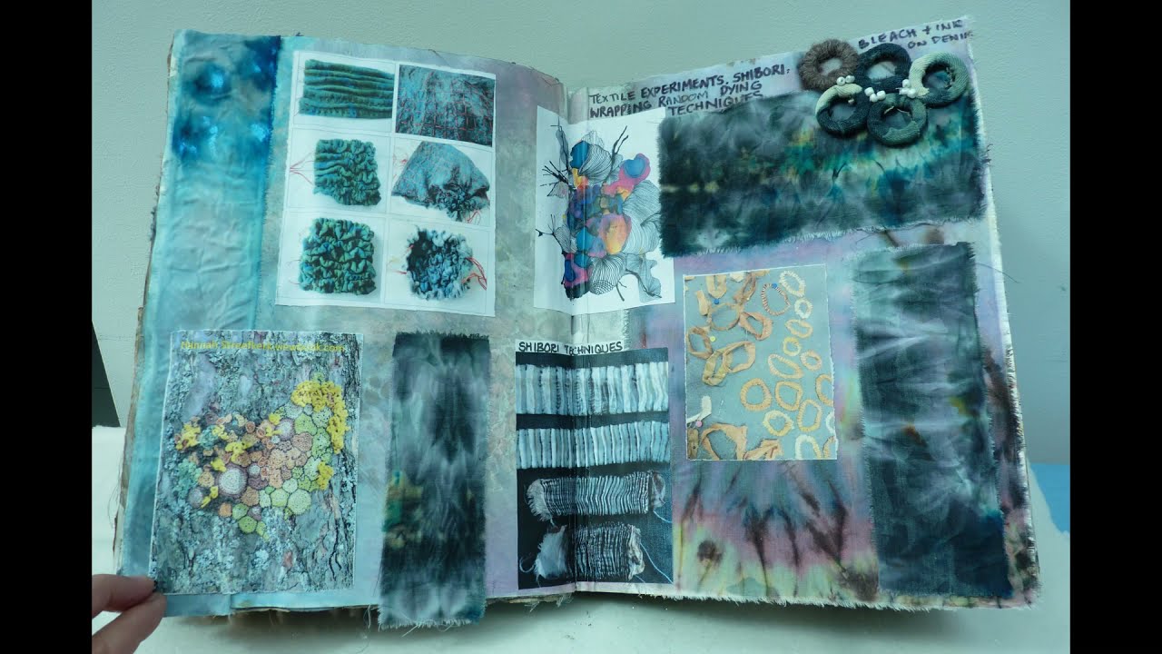 Gigantic Organic Art and Textiles Sketchbook