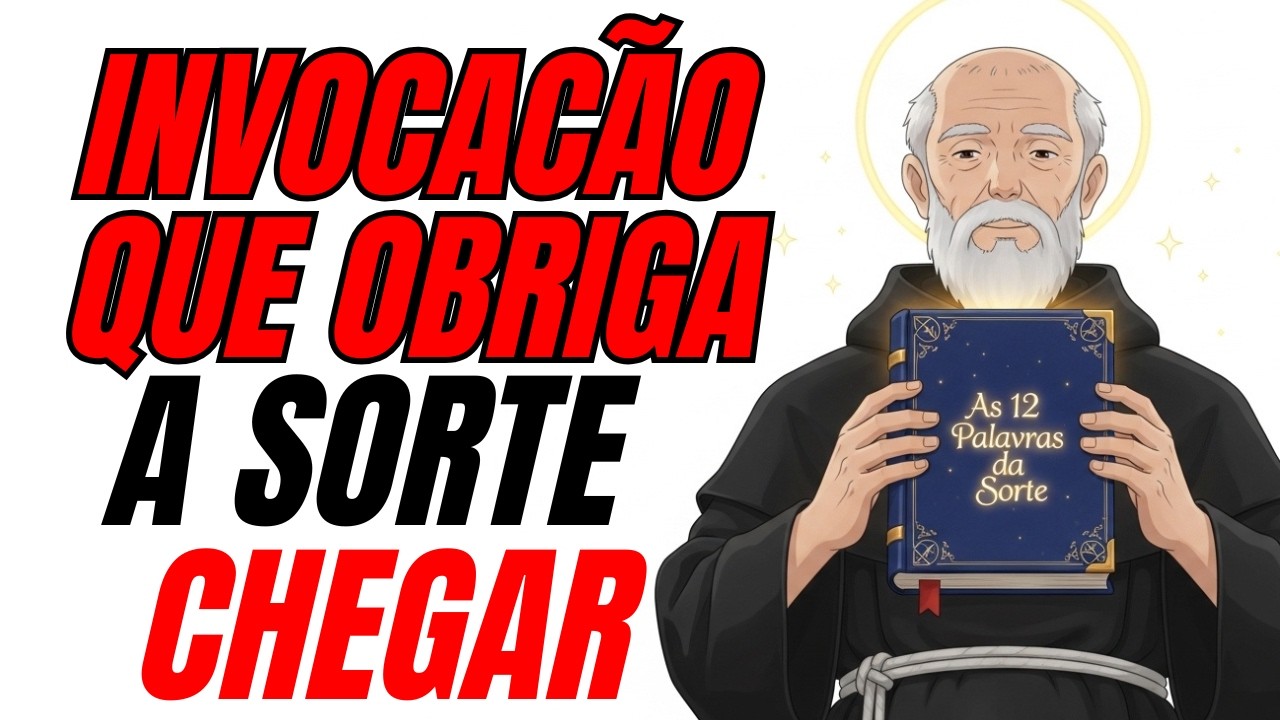 Oração das 12 palavras do 📕 Grimório de São Bento que obrigam a sorte DIVINA chegar