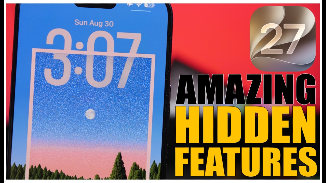 iOS 27 - 10 HIDDEN Features You Will Love !