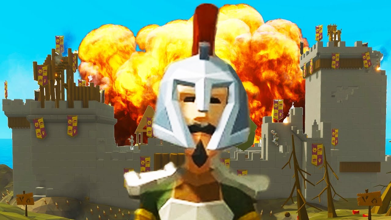 Ylands - DESTROYING the CASTLE! - Ylands Custom Game! -  Ylands Multiplayer Gameplay