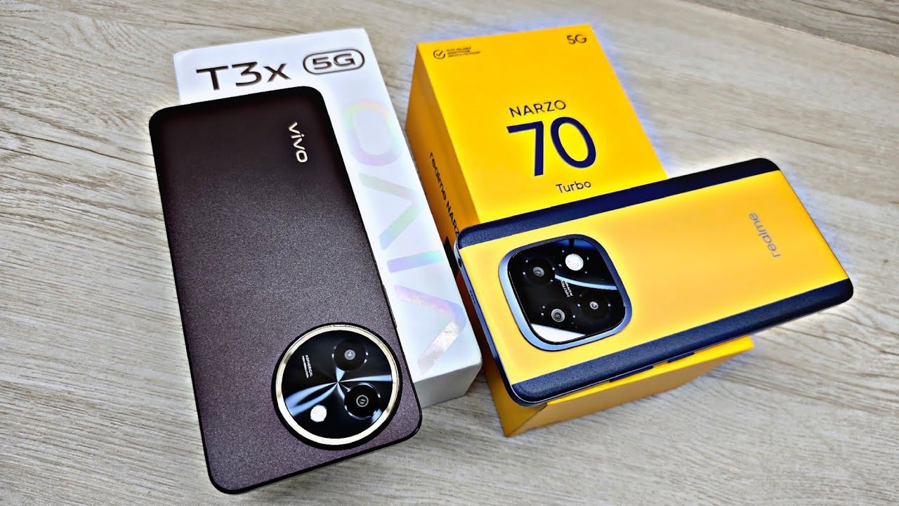 Narzo 70 Tubro 5G vs Vivo T3x 5G - Which Should You Buy ?