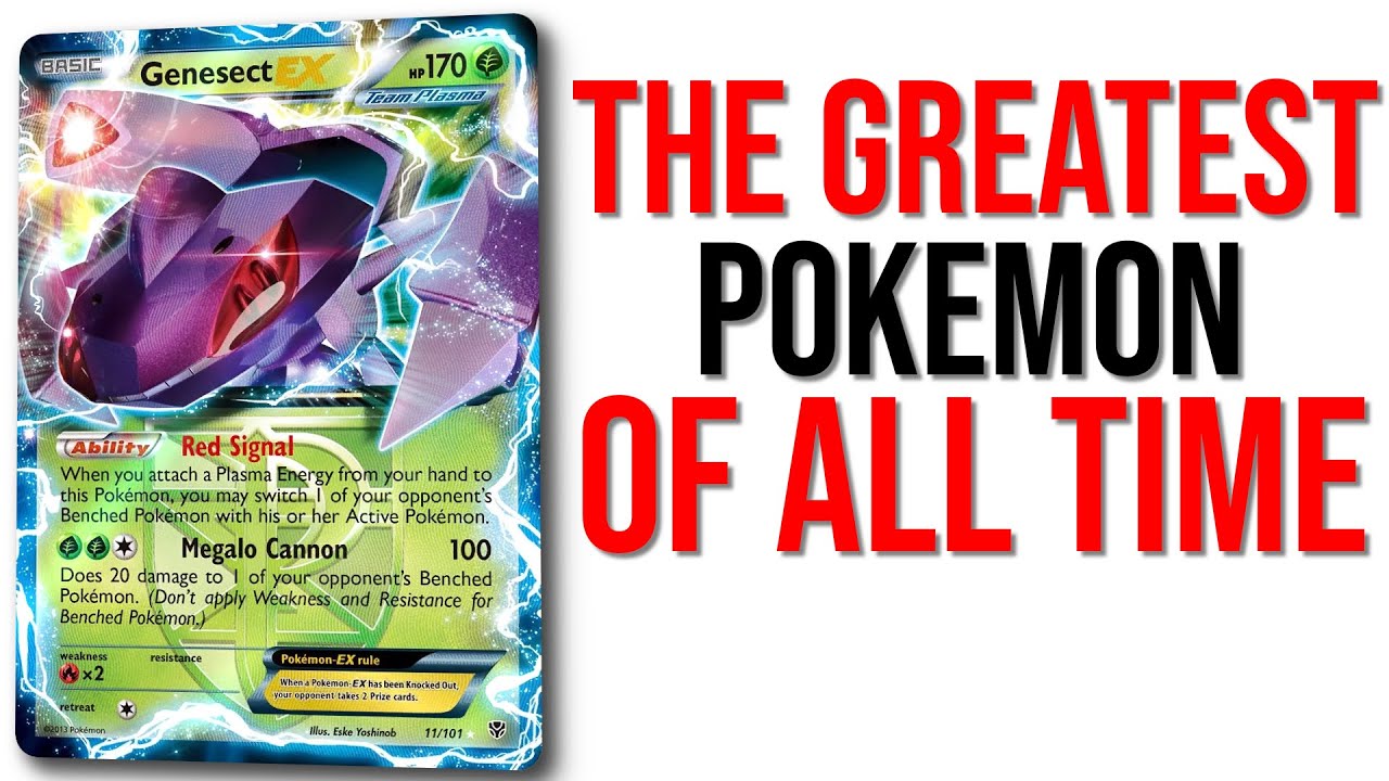 Why Genesect Is The Greatest Pokemon Of All Time.