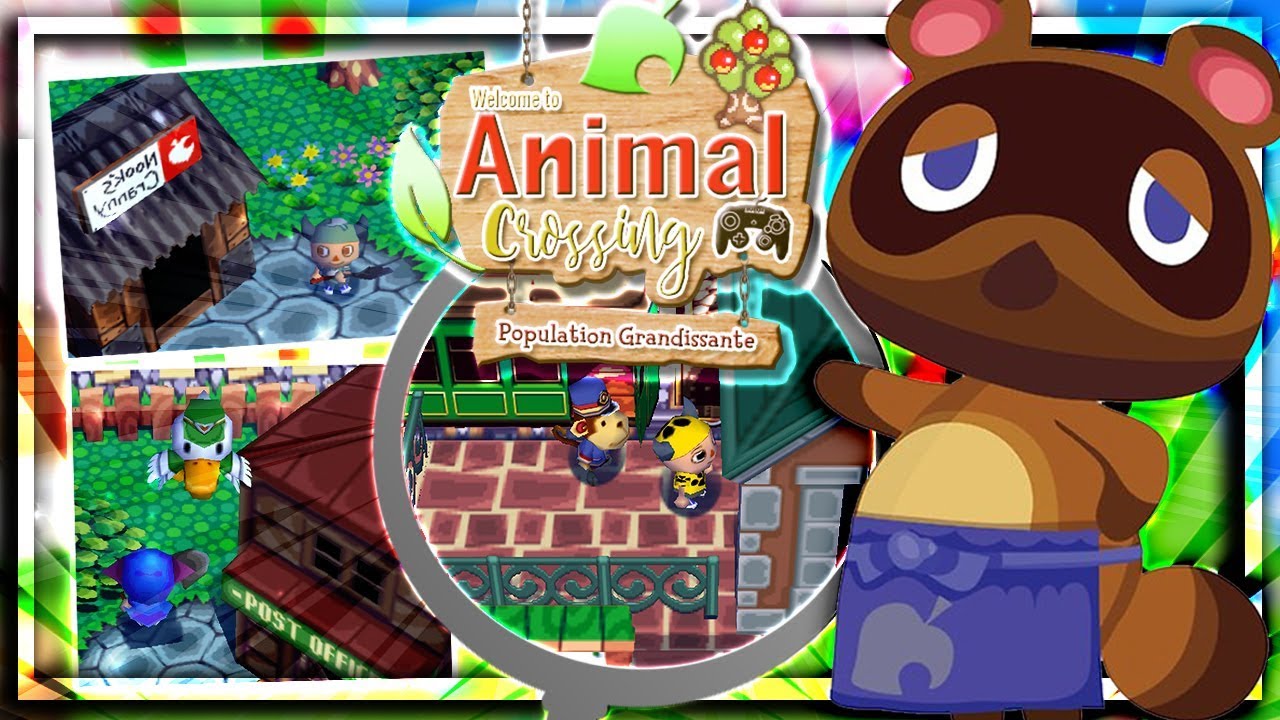 🔴 ➤DÉCOUVERTE :LE PREMIER ANIMAL CROSSING, TOM-NOOK M'EXPLOITE ! #01 ❰Animal Crossing- Gamecube❱