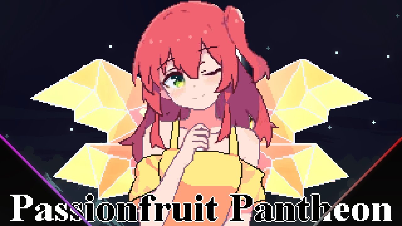 (Celeste) Passionfruit Pantheon - The Strawberry Jam Grandmaster Heartside Clear!