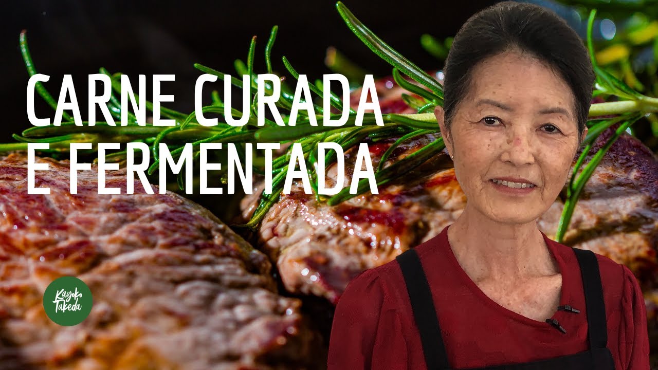 Como Fazer CARNE BOVINA CURADA E FERMENTADA na geladeira