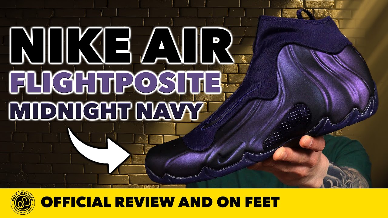 Not Quite Jason Kidd PEs! Nike Air Flightposite 'Midnight Navy (Eggplant)' Review and On Feet!