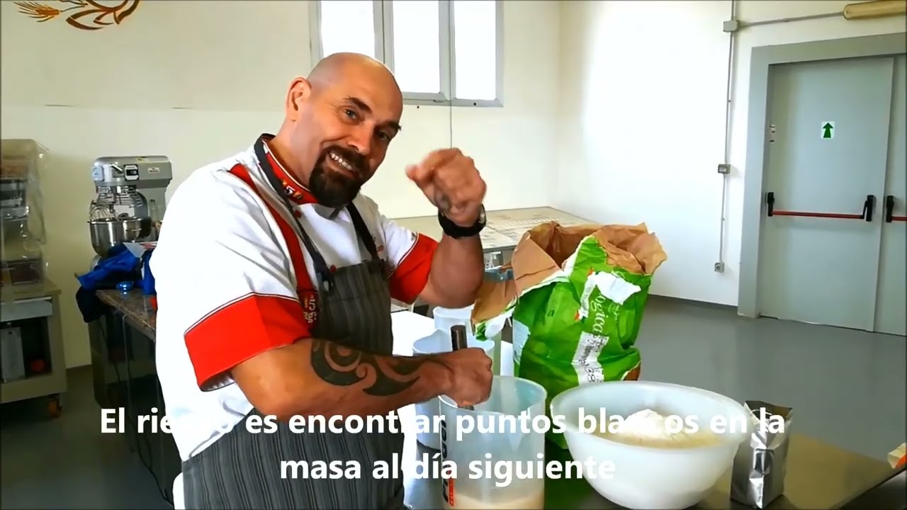 MasterBiga    Receta pizza en teglia y pizza en pala   parte 1 sub esp