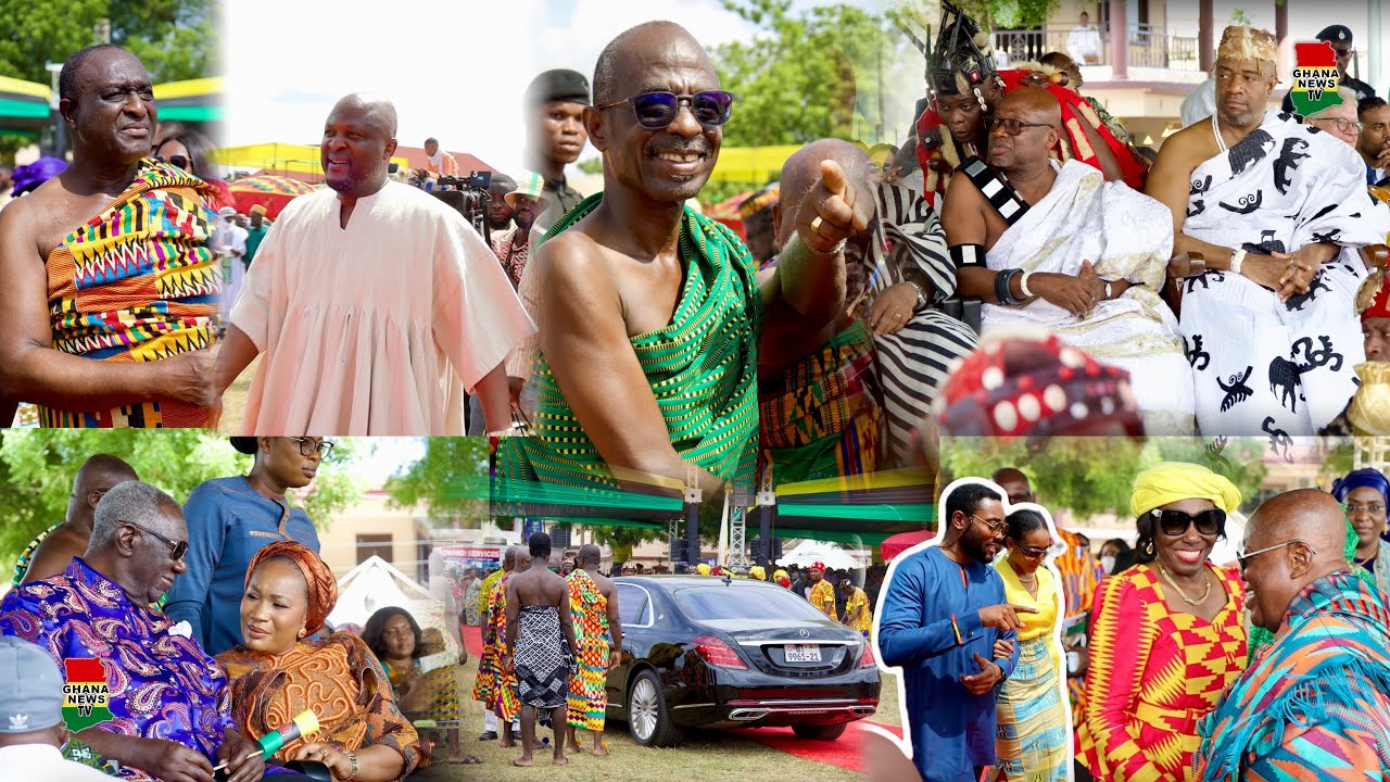 Lady Julia, Mrs Rawlings & Kids, JA Kuffour, Asiedu Nketiah, Alan Storm Otumfour's 25th Grand Durbar
