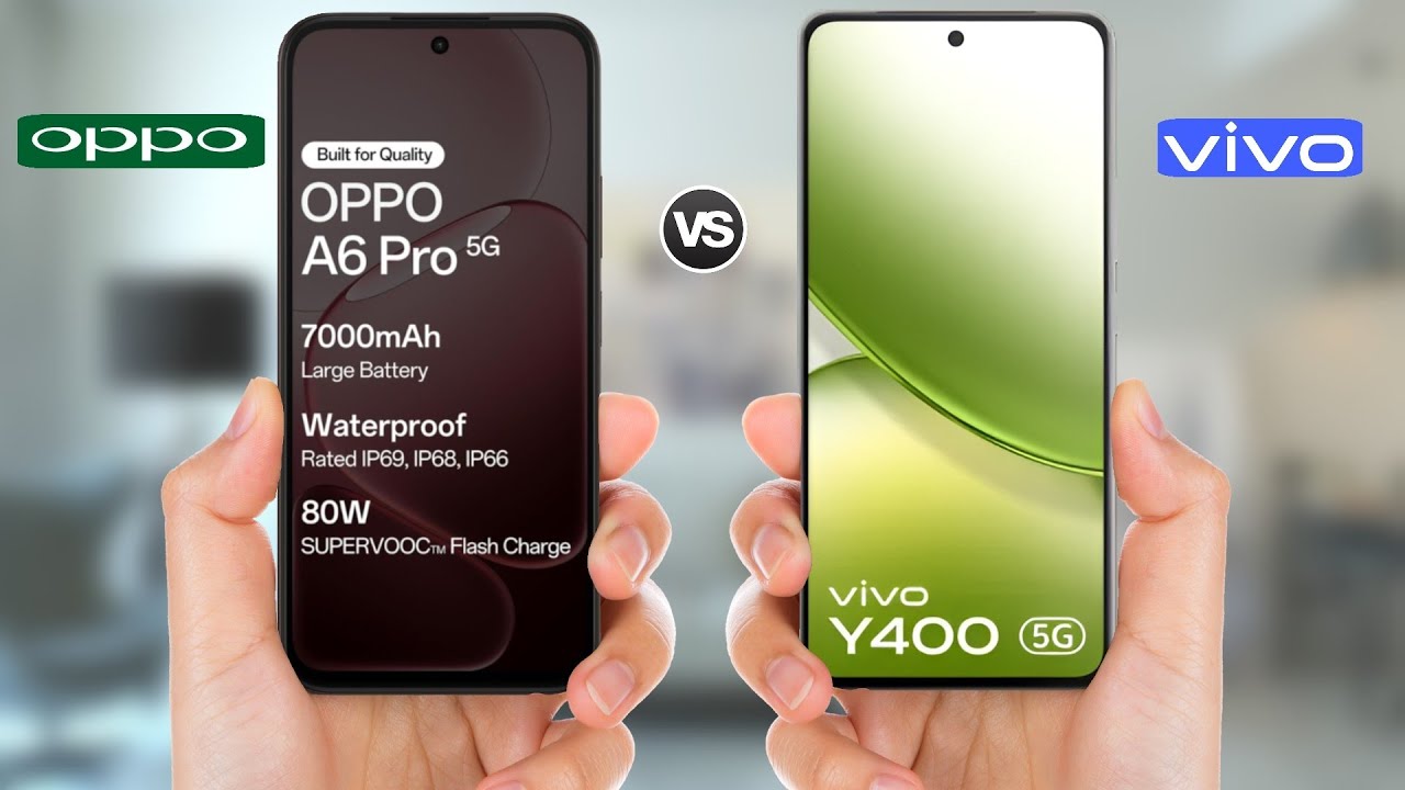 OPPO A6 Pro 5G vs Vivo Y400 5G || Full Comparison 