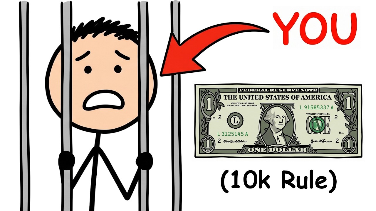 The IRS Doesn't Want You to Understand This $10,000 Bank Rule