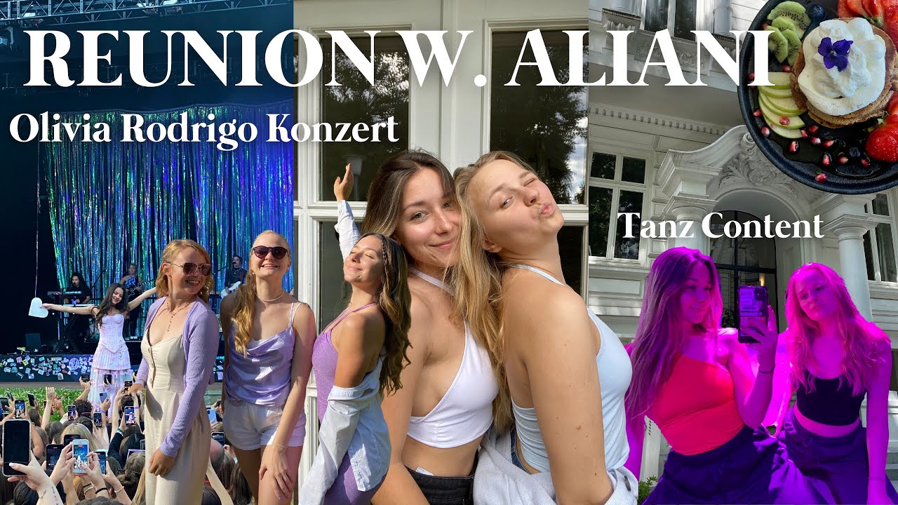 REUNION MIT @MissAliana // Olivia Rodrigo Konzert, Lachanfälle, Shopping, Tanzen, Notion Tour