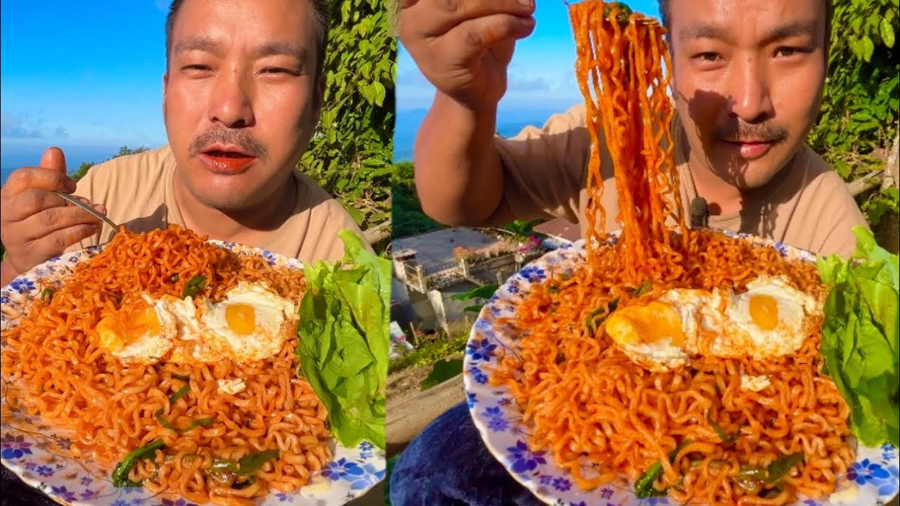 2x Korean spicy noodles // my cravings for spicy noodles finally fulfilled.