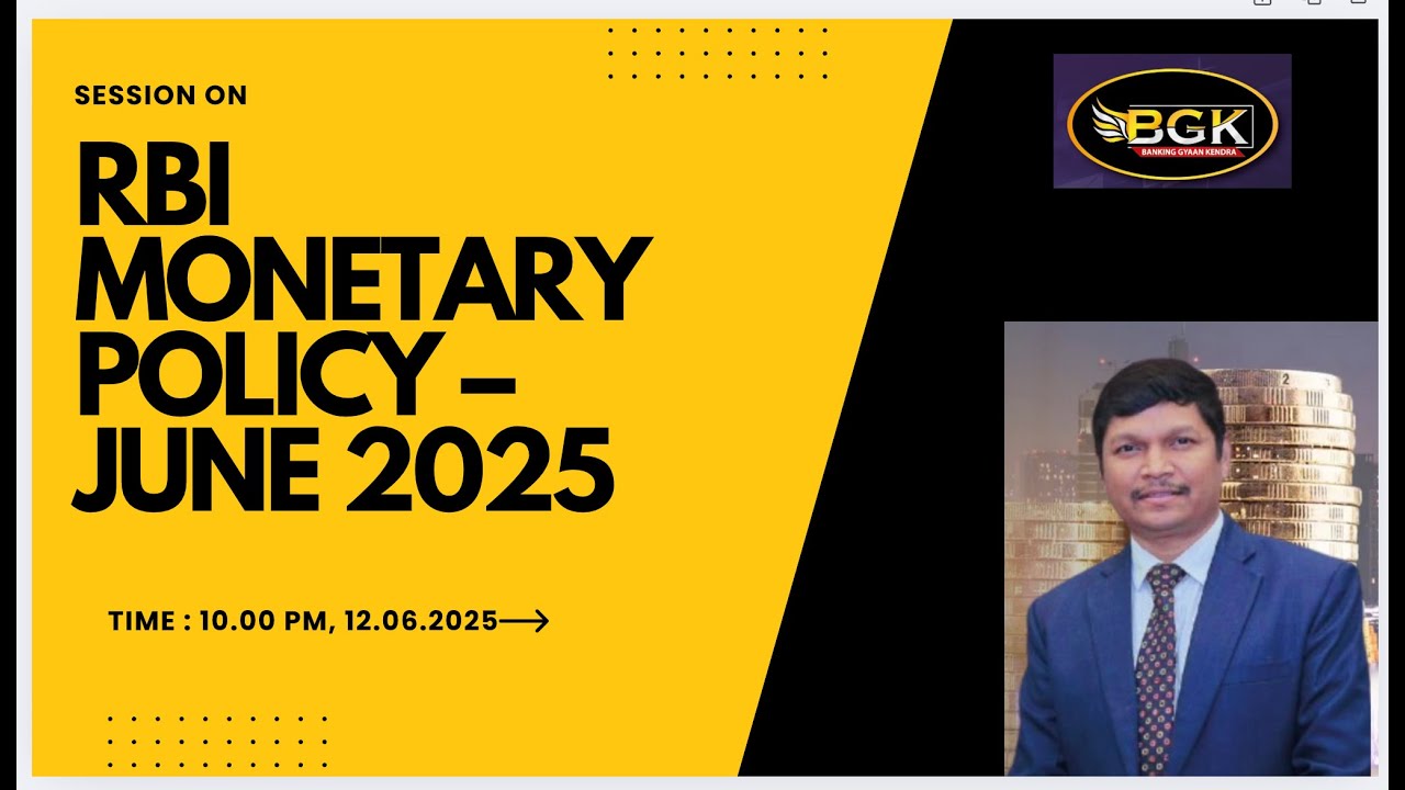 RBI Monetary Policy Committee Meeting June 2025 Session dtd  12 06 2025