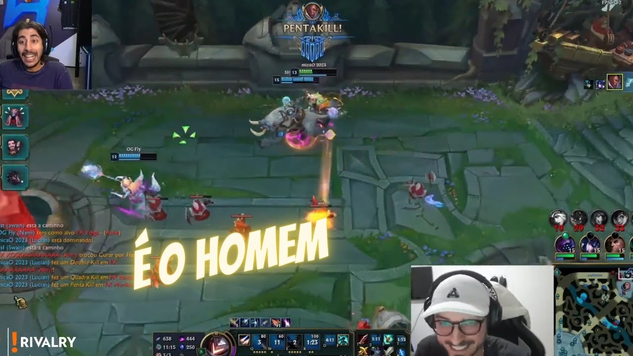 MIC&Atilde;O DA PENTA KILL NO CBL&Atilde;O QUALIFY