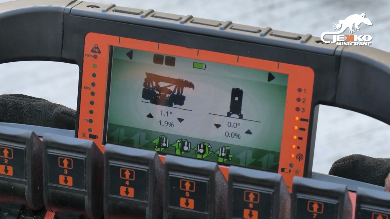 Jekko SPX 532/650/1280 Autec Remote Orientation PART 1