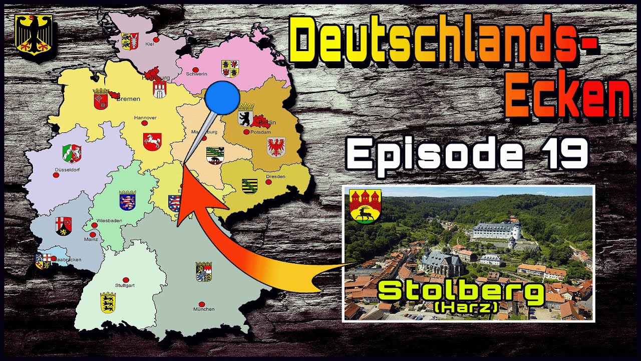 Episode 19 | Stolberg Harz - Fachwerkhäuser und Schloss Stolberg | 4K | von Jack Nature Travel