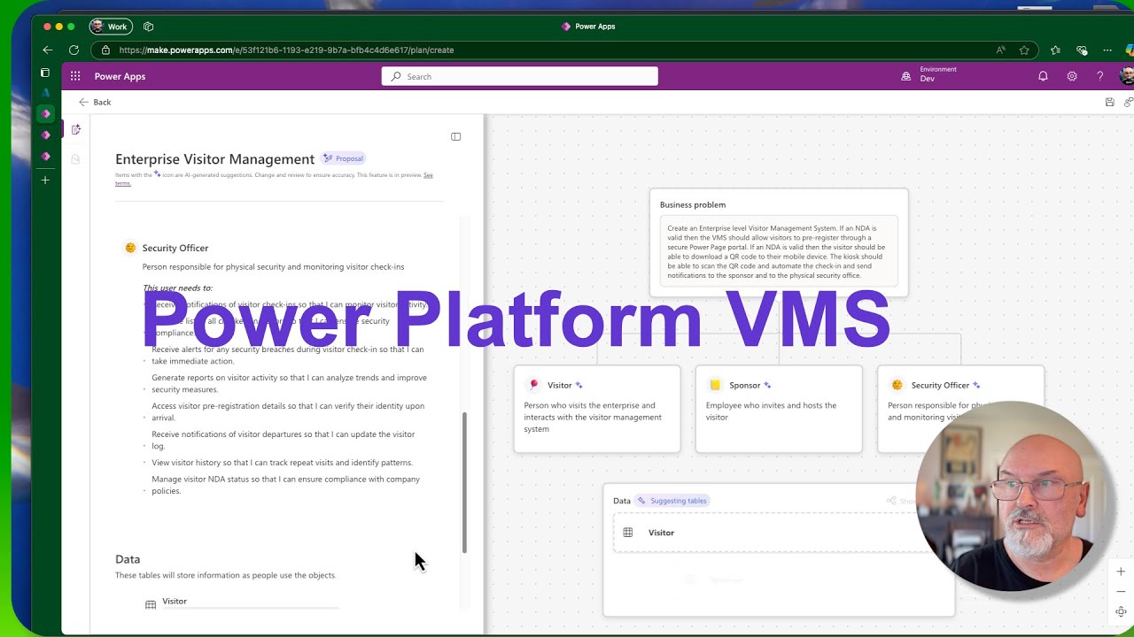 Create a VMS with the Power Platform  - Setup