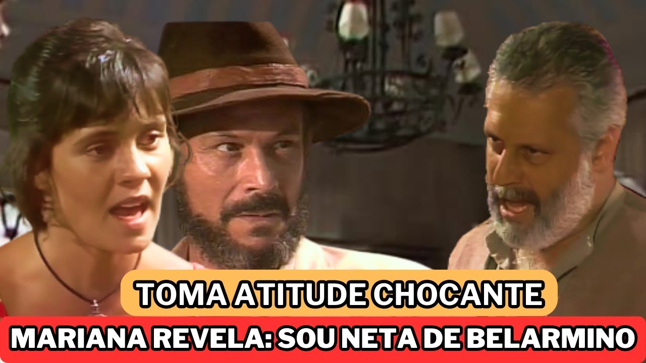 RENASCER - Mariana REVELA que É NETA de Belarmino! José Inocêncio TOMA ATITUDE CHOCANTE
