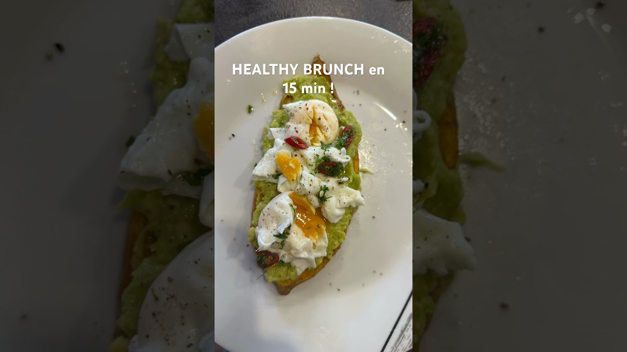 Brunch Sans Gluten & Ultra Prot&eacute;in&eacute; &ndash; Sweet Potato Toast Recipe #shorts #healthyfood #healthyrecipes