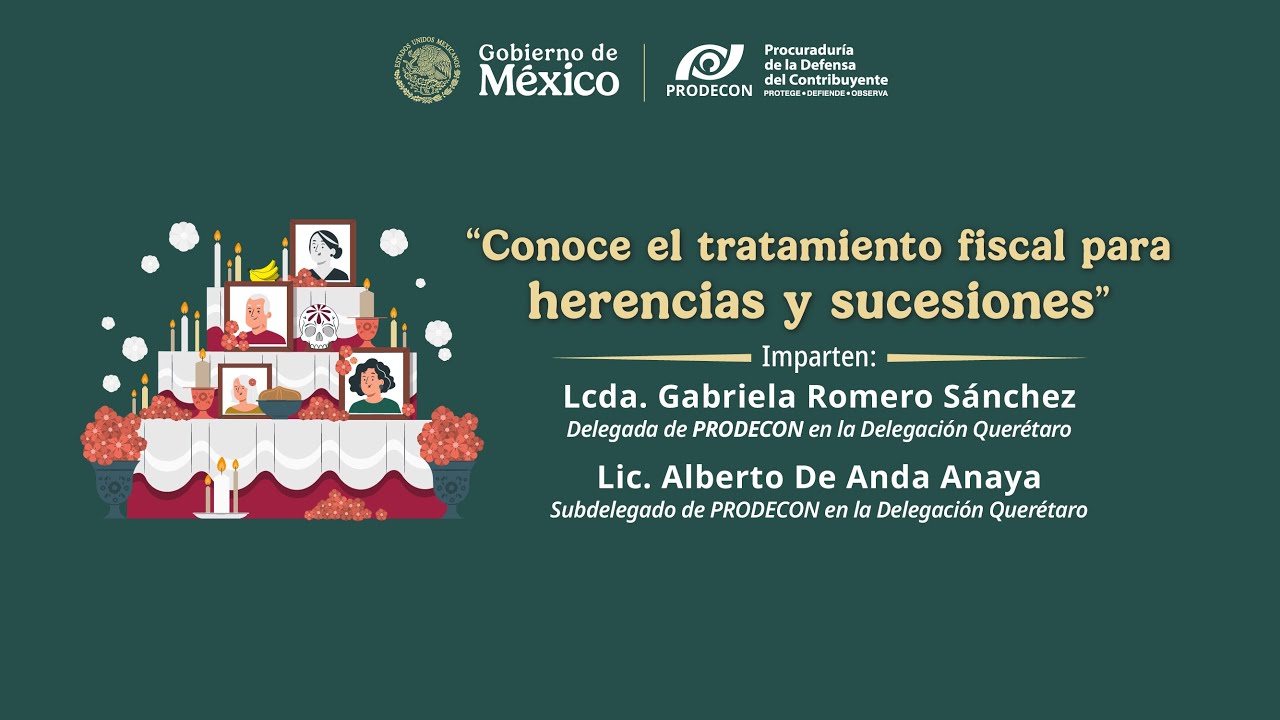 Conoce el tratamiento fiscal para herencias y sucesiones