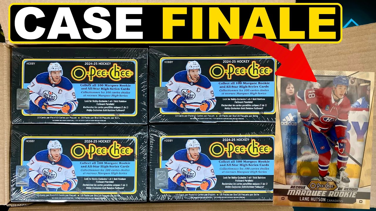 IT AIN'T OVER YET! - 2024-25 O-Pee-Chee Hockey Hobby Case Break Part 4