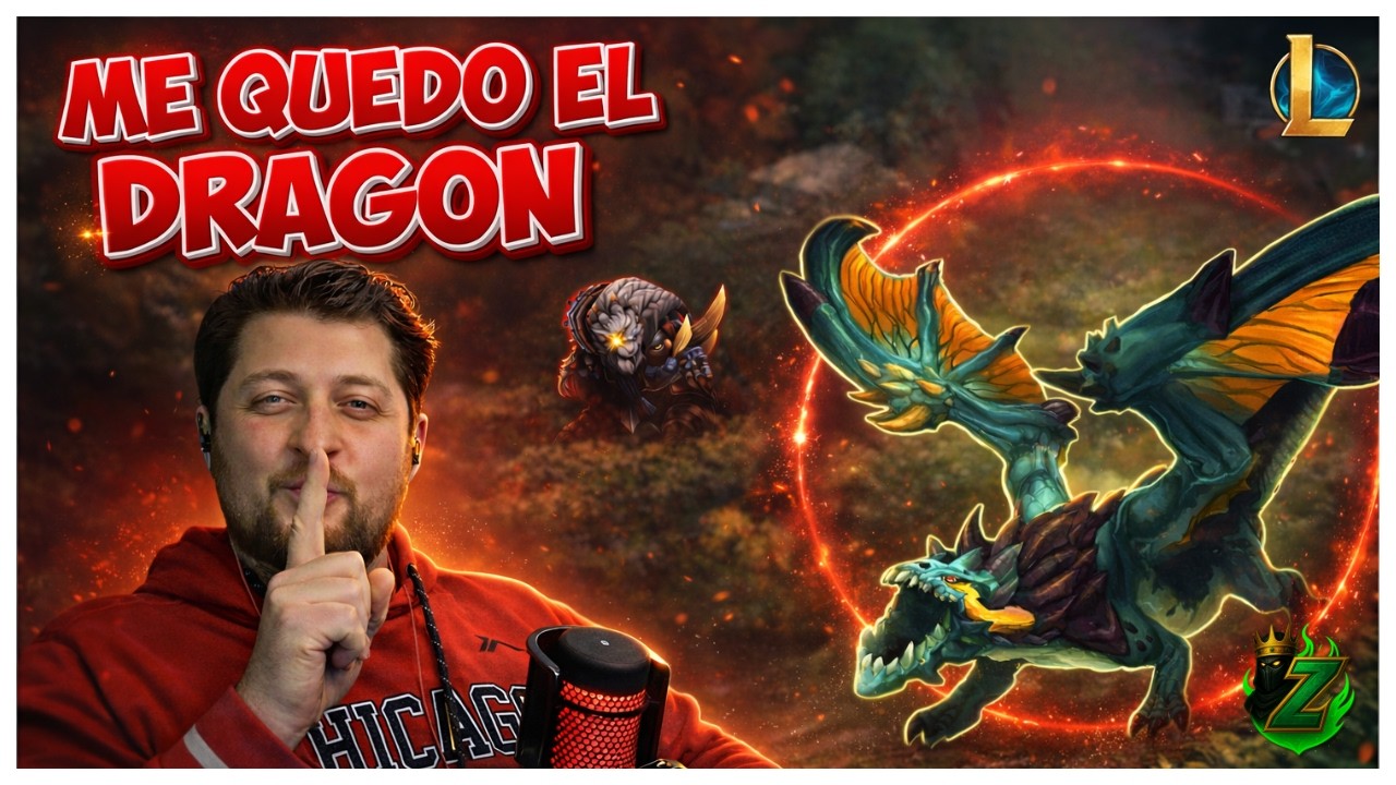 👉 INTENTARON HACER DRAGÓN… PERO ERA RENGAR 😈🔥 | Rengar Jungla
