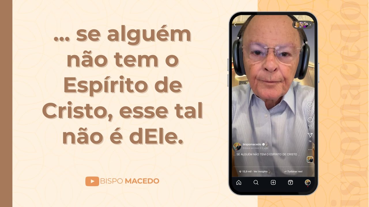 ... se alguém não tem o Espírito de Cristo, esse tal não é dEle. - Meditação Matinal 02/08/25
